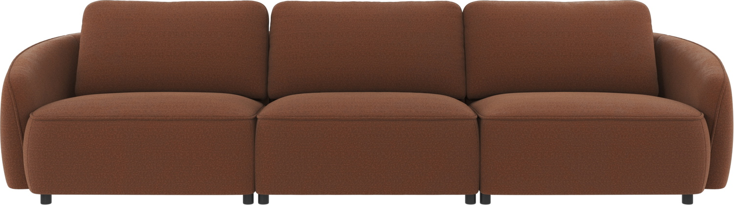 Personers Sofa Rowico Norris Rita Rød Stof Fsc Mix Træstel 319102