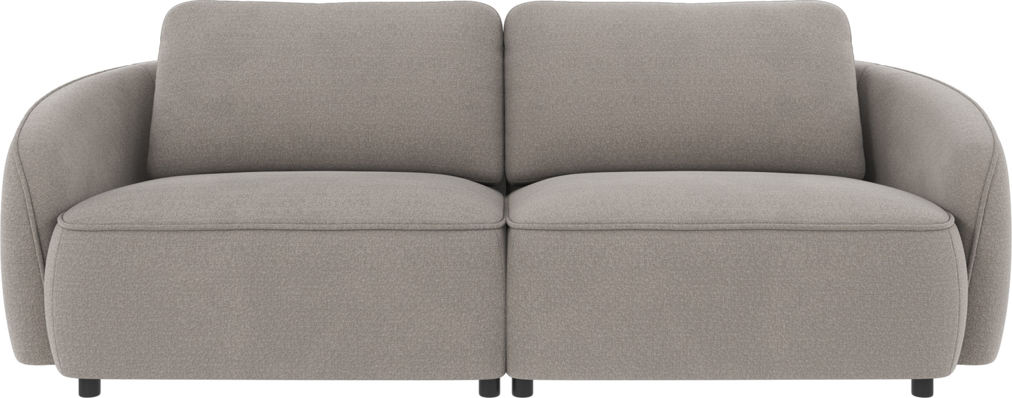 Rowico Norris Personers Sofa Lysegrå Polyesterstof Fsc Certificeret H80xb226xd102