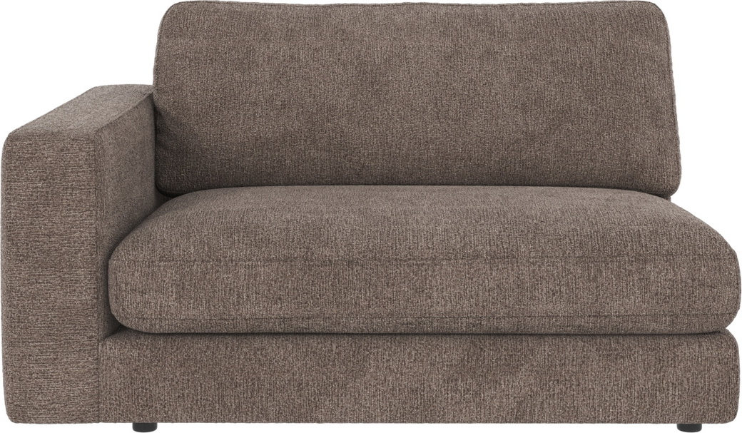 Byg Selv Sofa Modul Venstre Armlæn Rowico Duncan Greg Polyesterstof Mørk Beige Fsc Mix