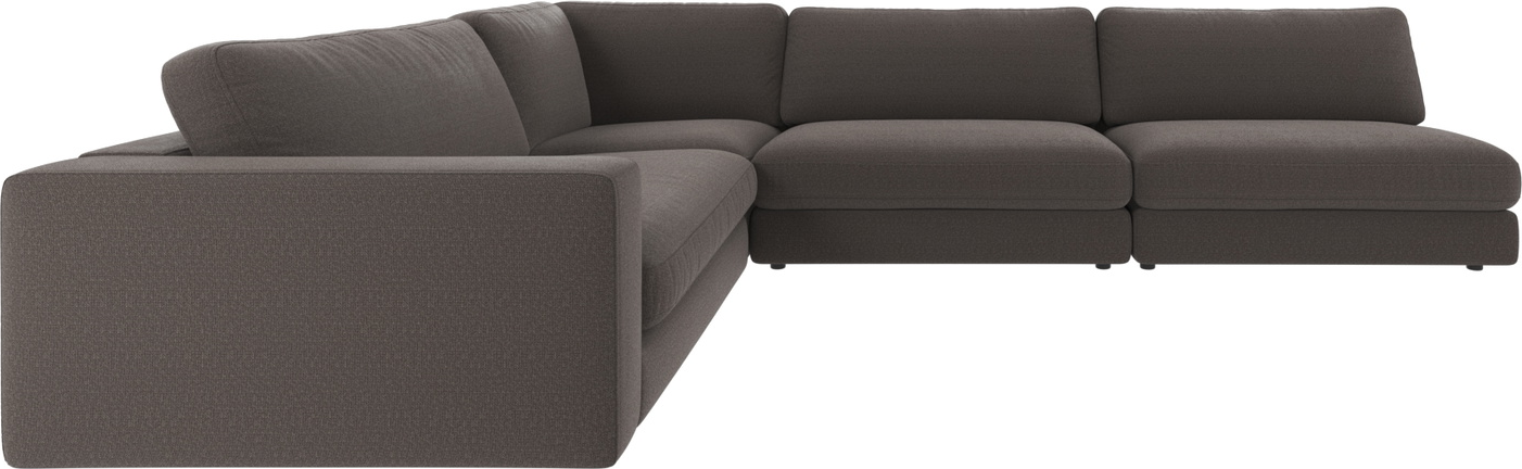 Hjørnesofa Rowico Duncan Rita Mørkegrå Modulær Sofa 325x230 Fsc Mix Træ High Resilience Skum