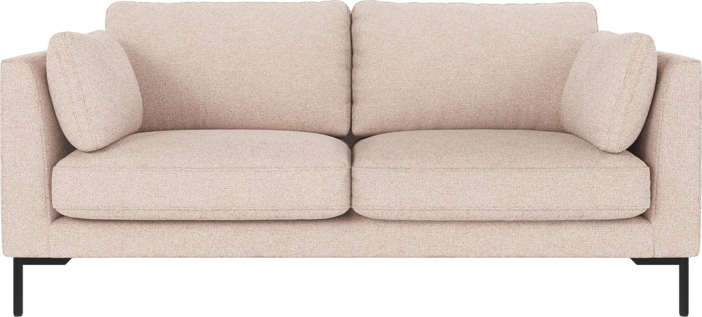 Personers Sofa Rowico Corwin Max Lysebeige Stof Sorte Metalben