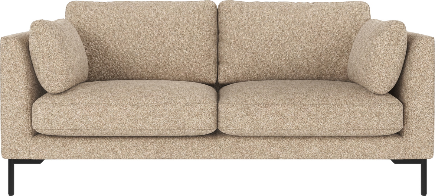 2-Personers Corwin Sofa i Beige Melange – Nordisk Design