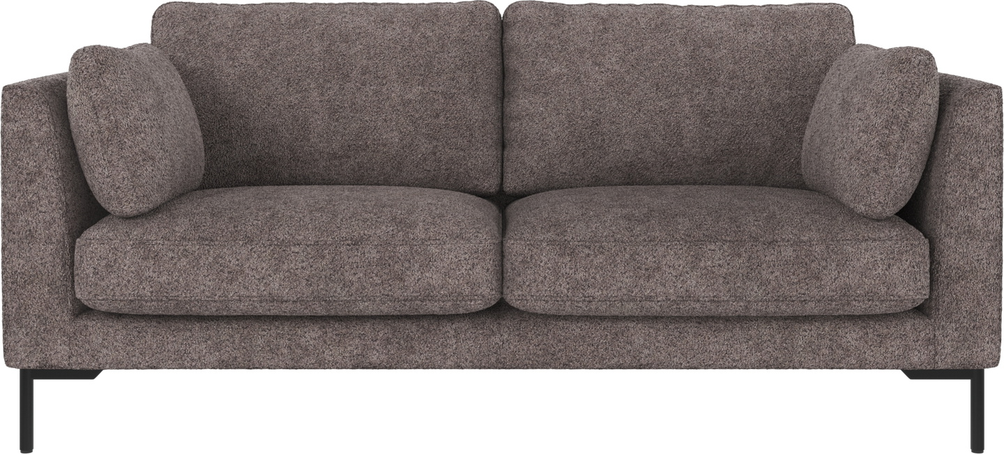 Personers Sofa Rowico Corwin Mørkegråt Anna Stof Med Sorte Metalben Strømlinet Design Fsc Certificeret Træramme H83b190d98