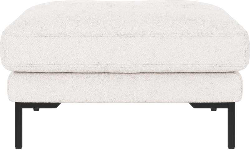 Puf Fodskammel Til Sofa Rowico Corwin Alice 101 Hvid Sort 84x64x45