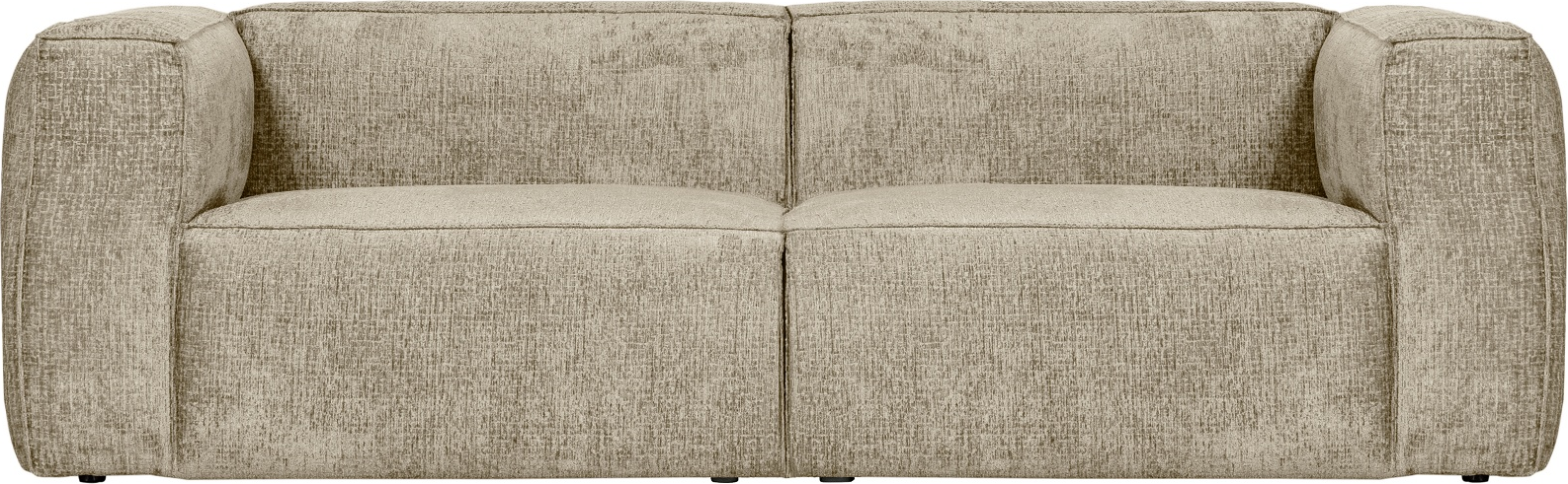 WOOOD Bean 4-personers cremefarvet velvet sofa - luksus til stuen