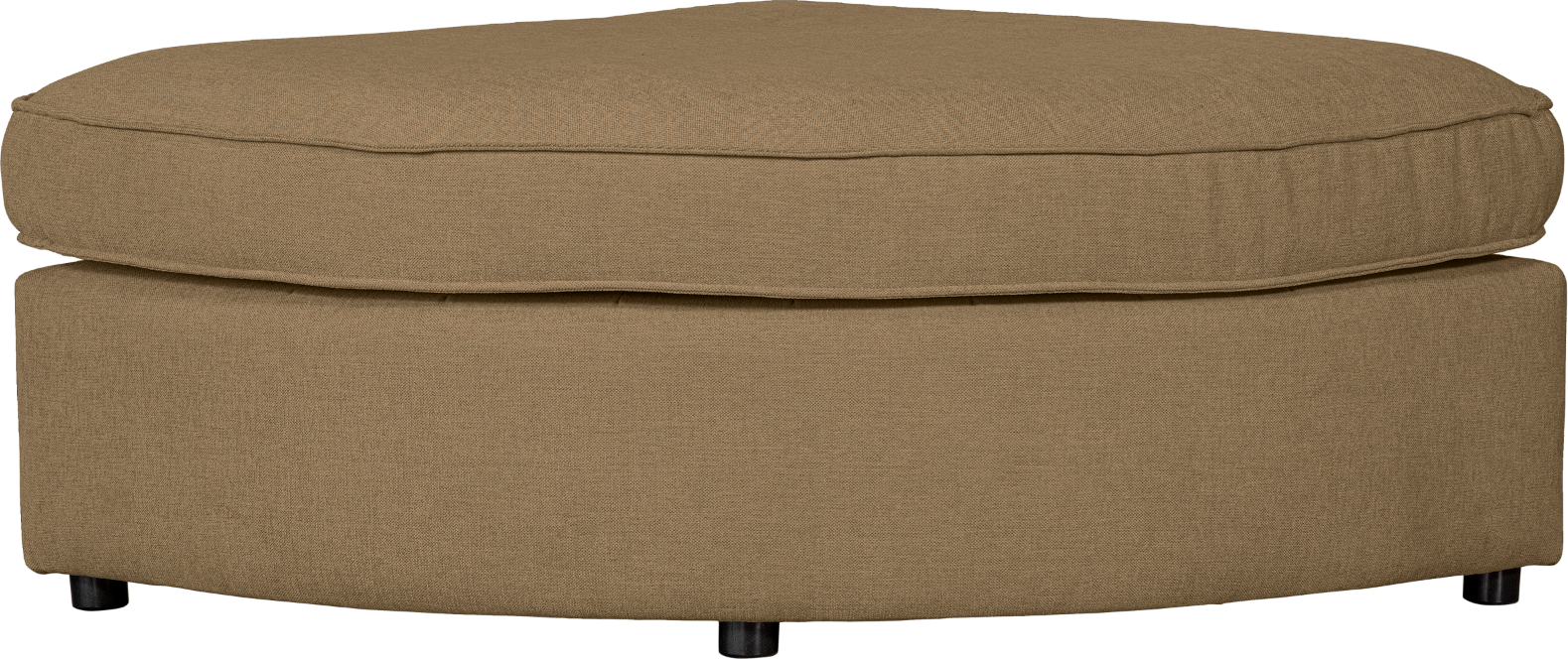 Modulær Sofa Woood Freek i Lysebrun Polyester