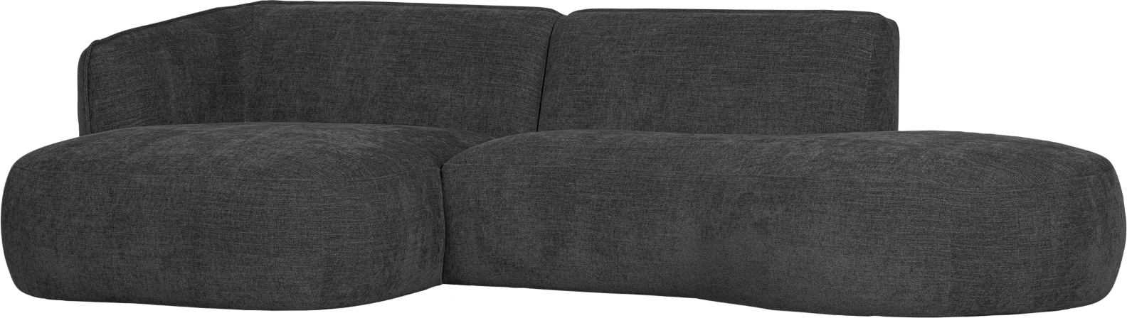 Elegant grå venstrevendt hjørnesofa fra Woood Polly