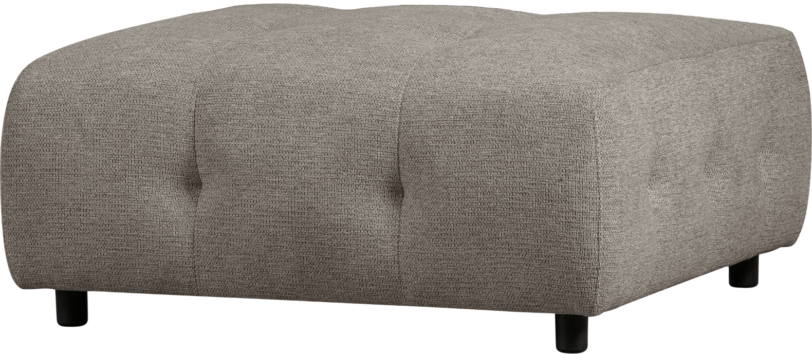 Modulær Sofa Skammel fra Woood i Lysegrøn Chenille