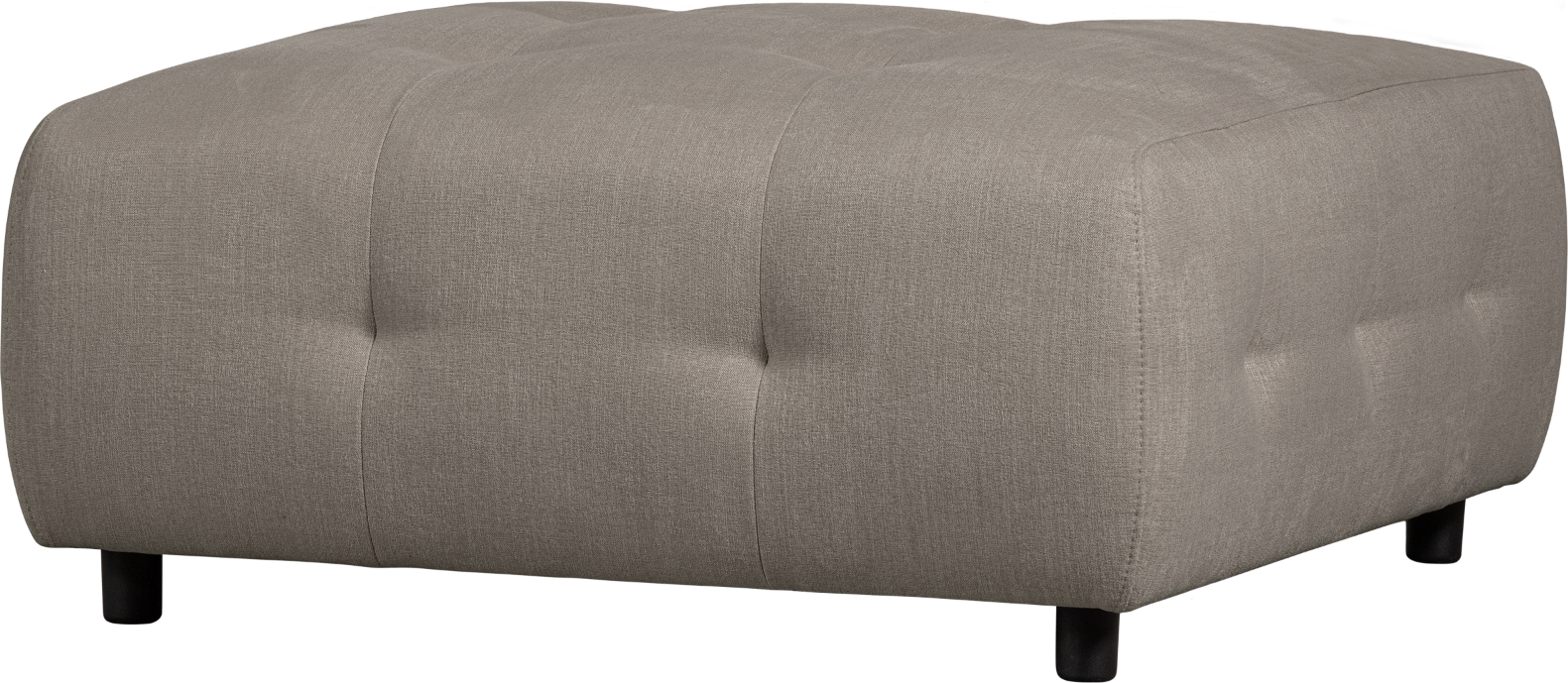 Modulær Sofa Skammel Woood Louis Lysegrøn Polyester Pouf