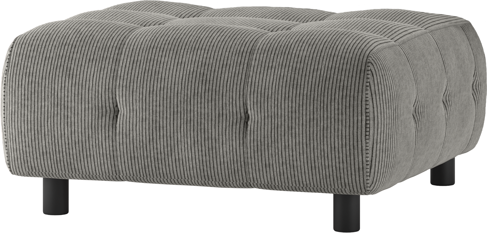 Modulær Sofa Skammel Woood Louis i Fløjl - Lysegrøn