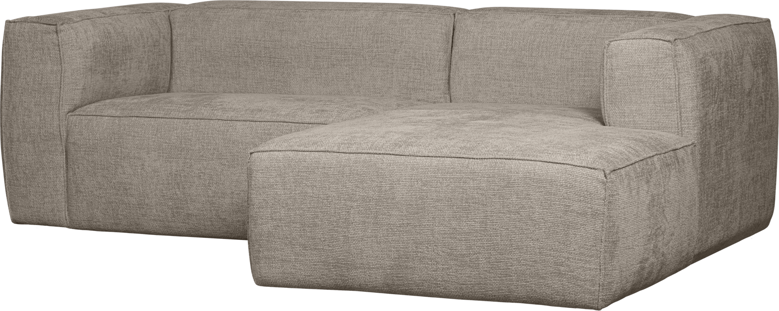 Højrevendt Chaiselong Sofa Bean i Travertin fra WOOOD