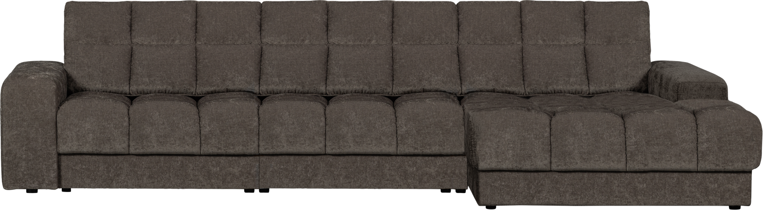 Højrevendt Chaiselong Sofa i Varm Grå – Ideel til Lounge!
