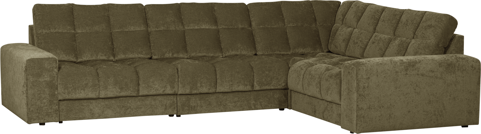 Højrevendt Grøn Hjørnesofa – Elegant Design på Tilbud