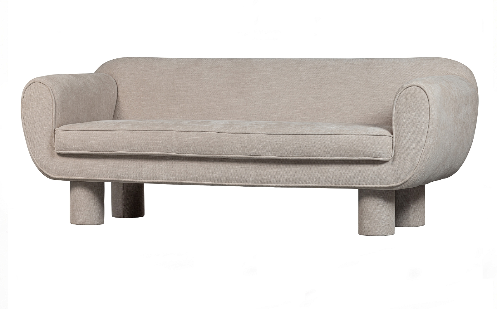Bodi 2-personers sofa fra WOOOD Exclusive - Natur Chenille