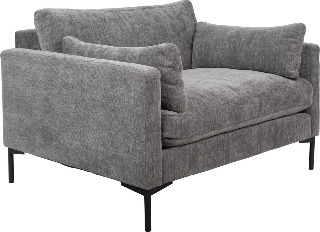 Zuiver Summer 1-personers sofa i mørkegrå - Elegant design