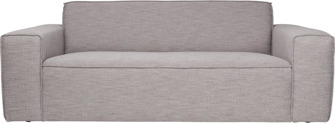 Personers Sofa Zuiver Bor Stengrå Stof 200 Elegant Robust Komfort Skum