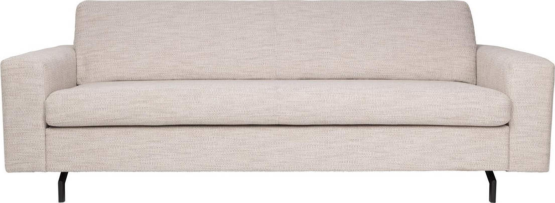 Zuiver Jean 2-personers sofa i lysgrå – Stilfuld komfort
