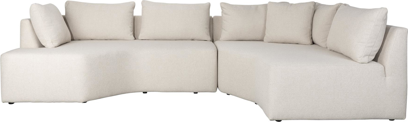 Zuiver Prosper Højrevendt Sofa i Lysgrå - Elegant Design