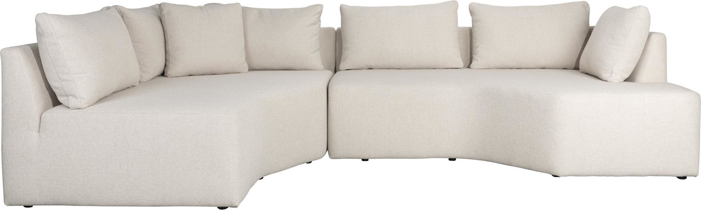 Zuiver Prosper Venstrevendt Sofa i Lysegrå - Moderne Design