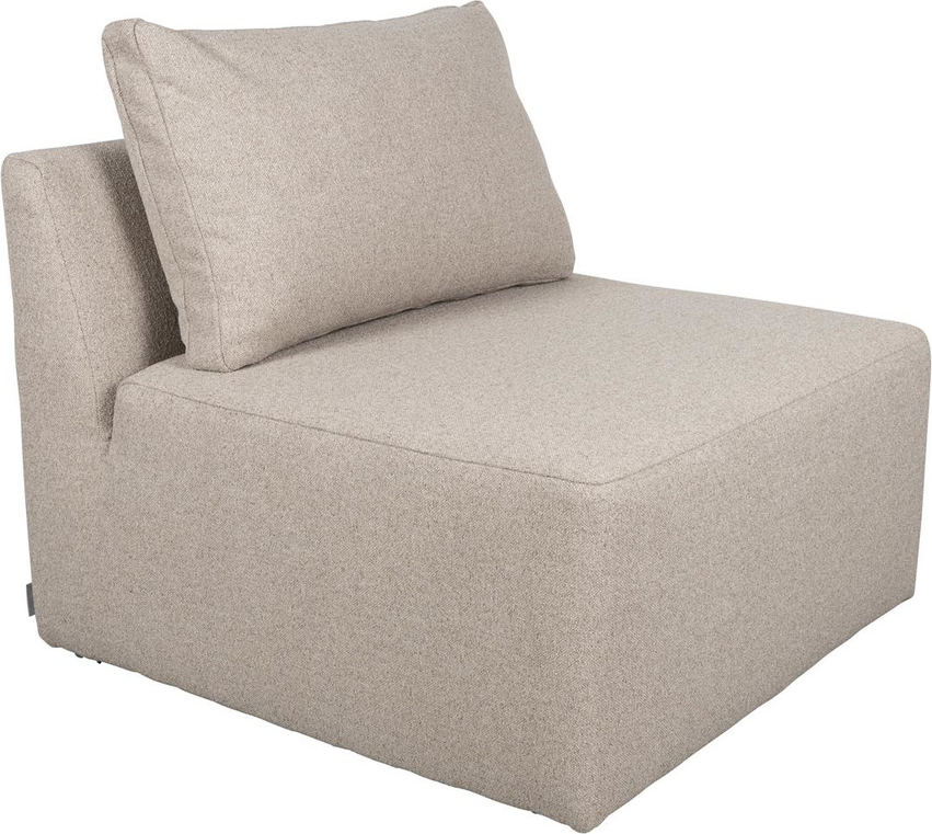 Stilfuld 1-personers Zuiver Element Prosper Sofa i Stenlysgrå