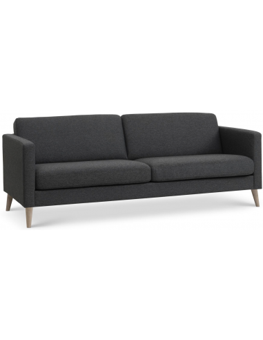 Askset Personers Sofa Polyester B214 D86 Natur Antracit
