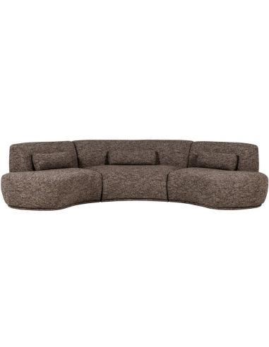 Batavier Buet Sofa Polyester 320 176 Meleret Brun