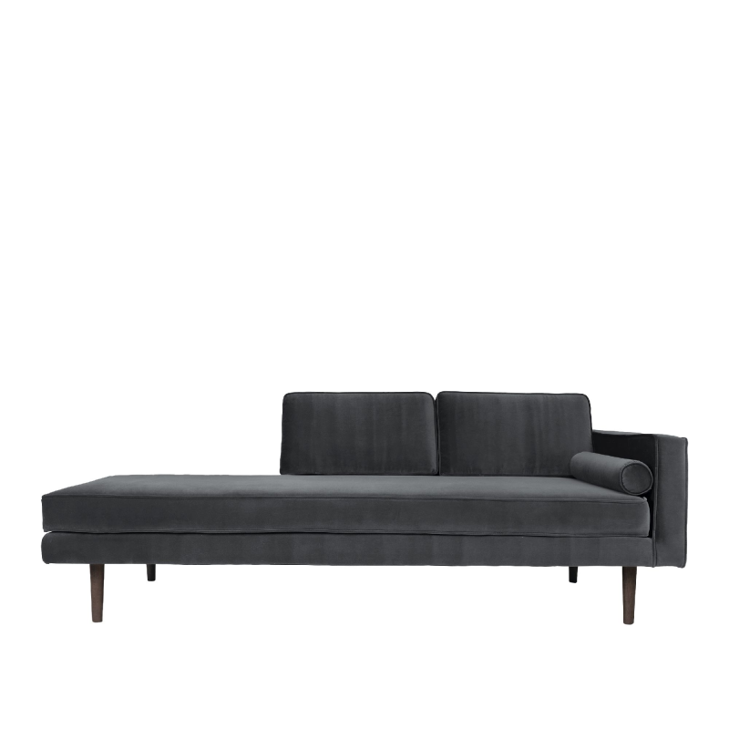 Chaiselong Wind Magnet i Sort - Elegant Nordisk Design