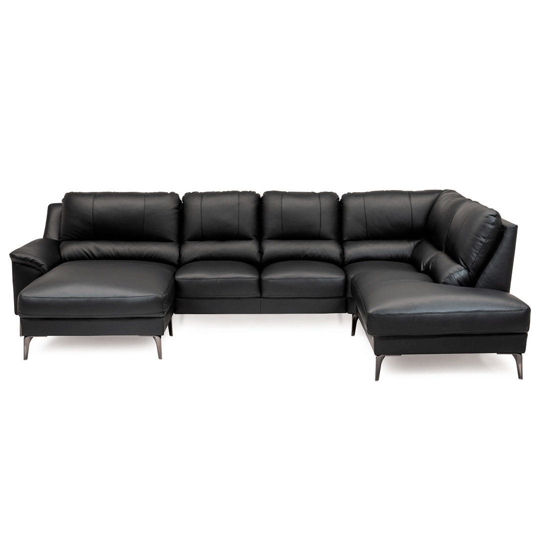 Hjort Knudsen Cozy Sofa ægte Læder