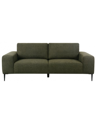 Ferraro 3-personers sofa i mørkegrøn boucl polyester