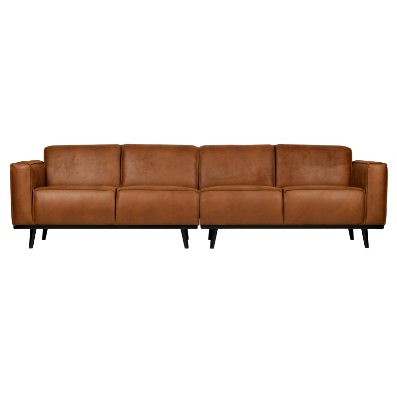 Statement Pers Sofa 280 økolæder Cognac