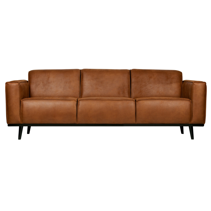 Statement Pers Sofa 230 økolæder Cognac