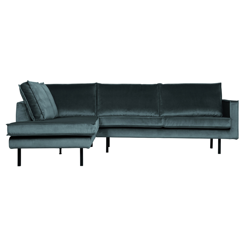 Rodeo Hjørnesofa Venstrevendt Velour Teal