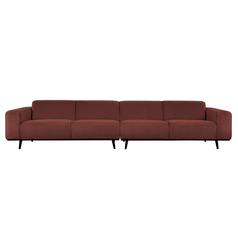 Statement Pers Sofa 372 Boucle Chestnut