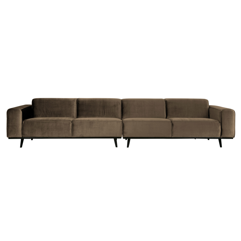 Statement Pers Sofa 372 Velour Taupe