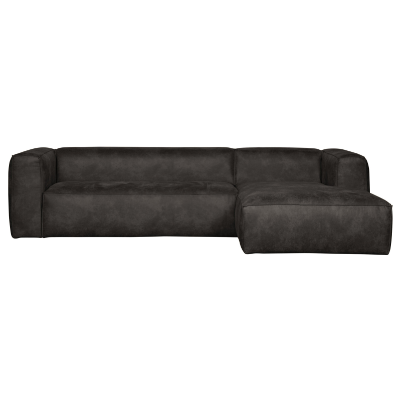 Bean Hjørnesofa Højrevendt Sort