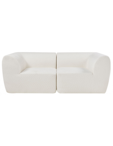 Hurva Modul Personers Sofa Boucl 216 108 Cremehvid