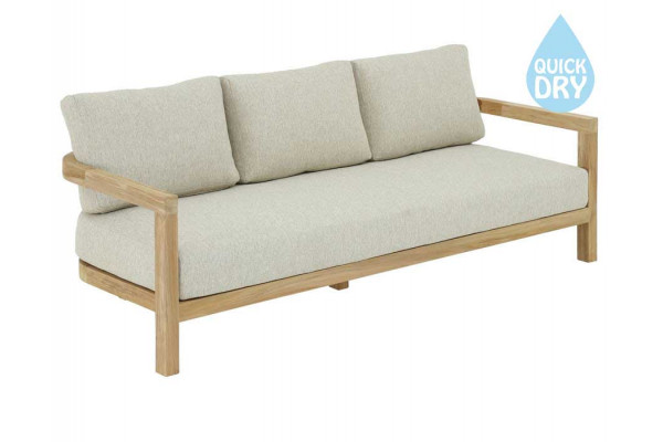 Luksuriøs Teak Sofa til Udendørs Brug – Las Vegas Stil