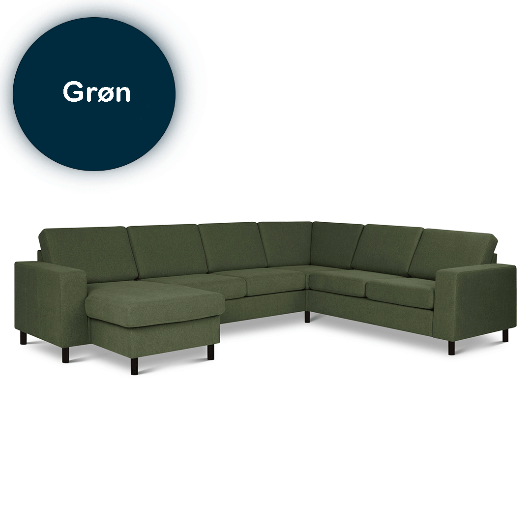 Pan Sofa Vendbar Opstilling Grøn