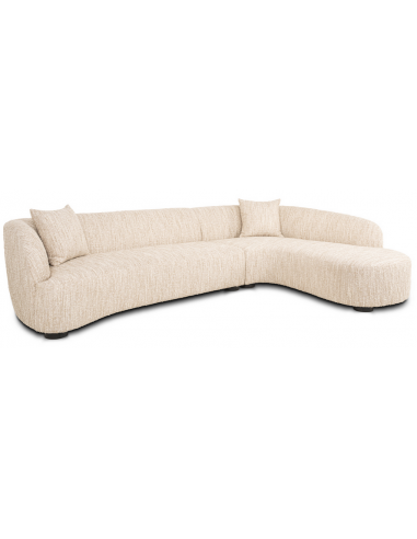 Pandora Højrevendt Chaiselong Sofa Boucl Polyester 344 110 170 Beige