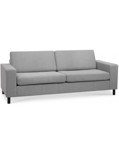 Panset Personers Sofa Polyester B218 D81 Sort Grå