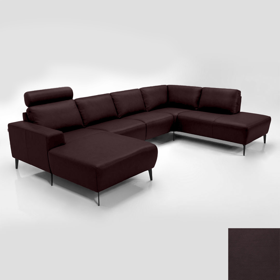 Hjort Knudsen Napoli Sofa Semianilin Læder Semianalin 373 Oxe