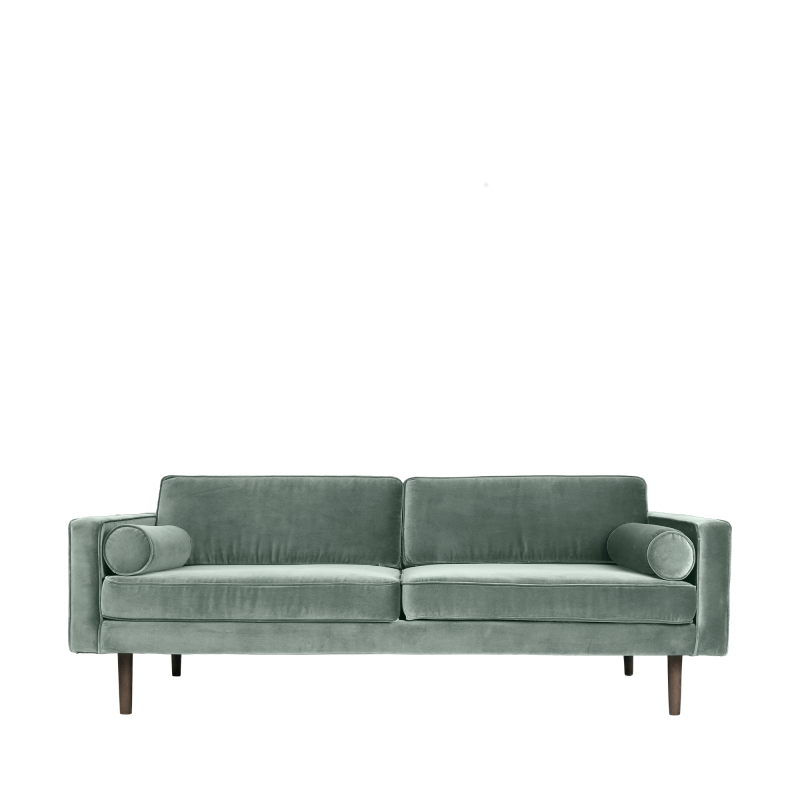 Elegant Grøn Sofa Wind Chinois – Nordisk Designtilbud