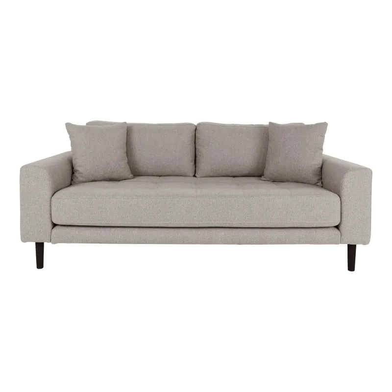 Elegant Sofa Stone med Puder – Stilfuld Indretning til Dit Hjem