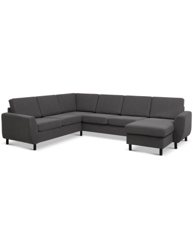 Wendy Sofa Polyester B295 D230 Sort Antracit